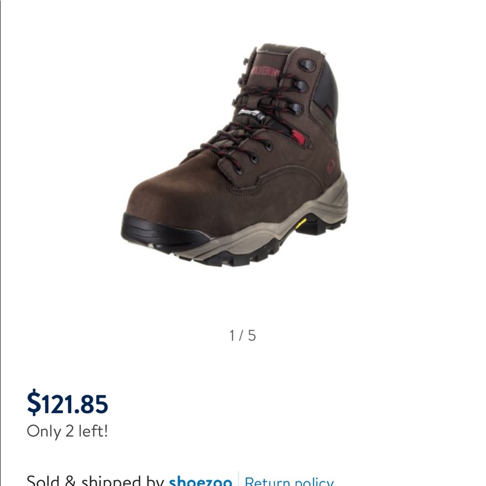 Winchester steel toe shoe.